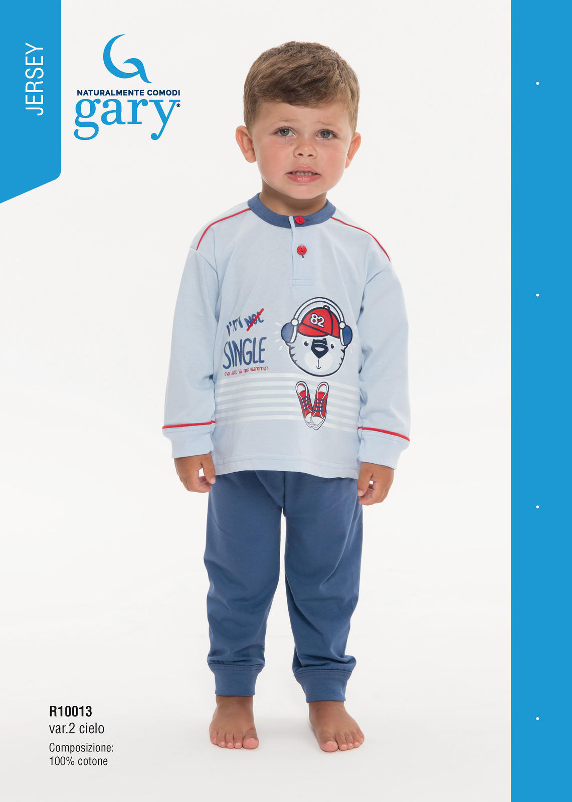 NEWBORN PAJAMAS L/S R10013 Tellini S.r.l. Wholesale Clothing